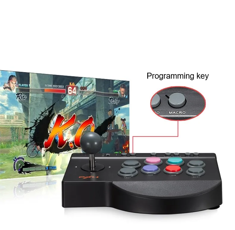 Для джойстика ПК PS4 контроллер для PS3/Xbox One/Nintendo переключатель аркадная боевая