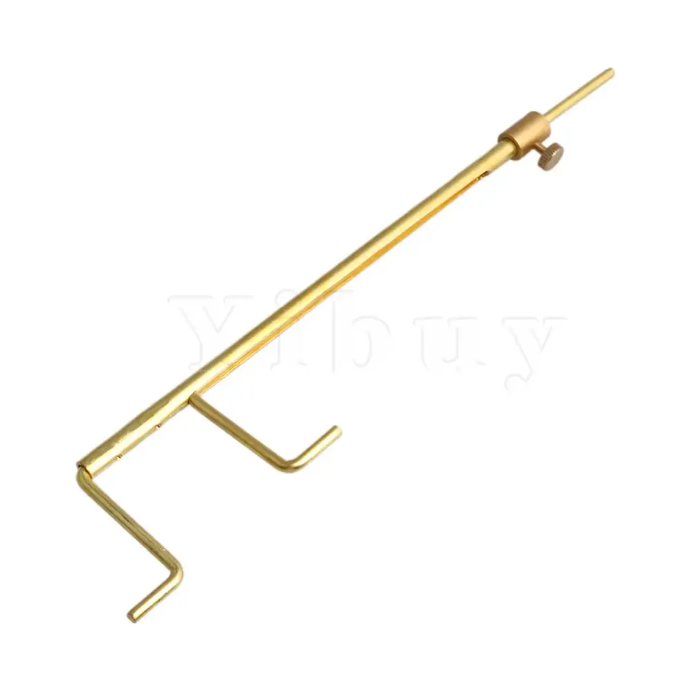 Yibuy золотой Медь звук пост манометр измерительный сеттер ретривер для 4/4