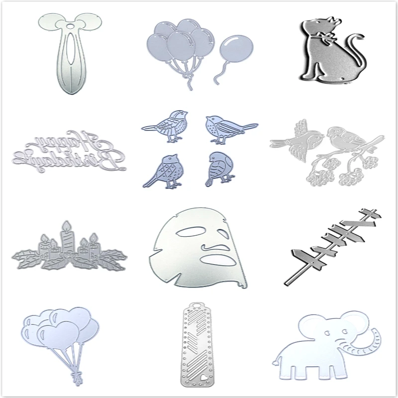 Металлические штампы трафареты для сделай сам Скрапбукинг фото альбумшик