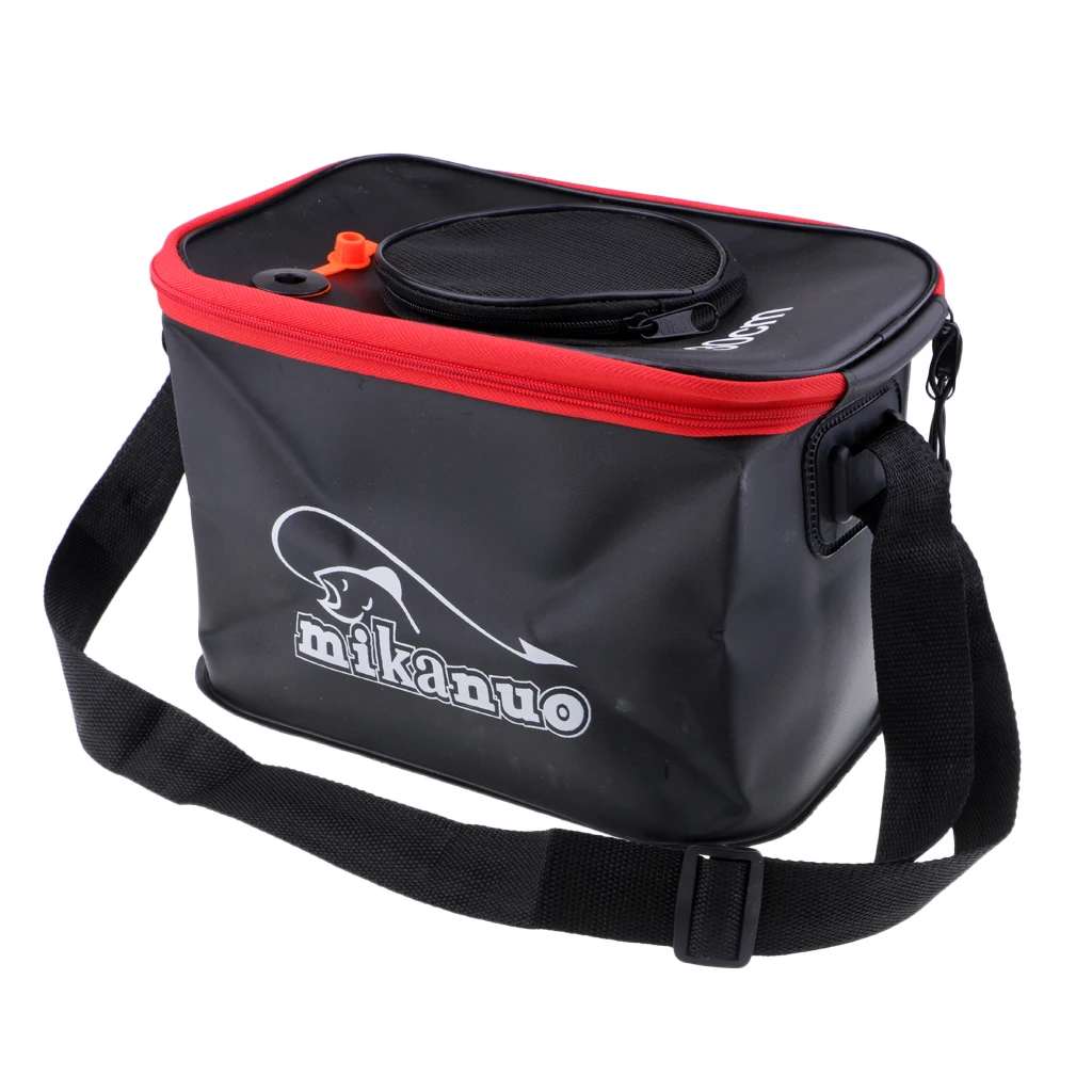 

EVA Fishing Water Box Fish Pail Outdoor Foldable Fishing Bucket Folding Collapsible Pail Fishing Bags for Fisherman
