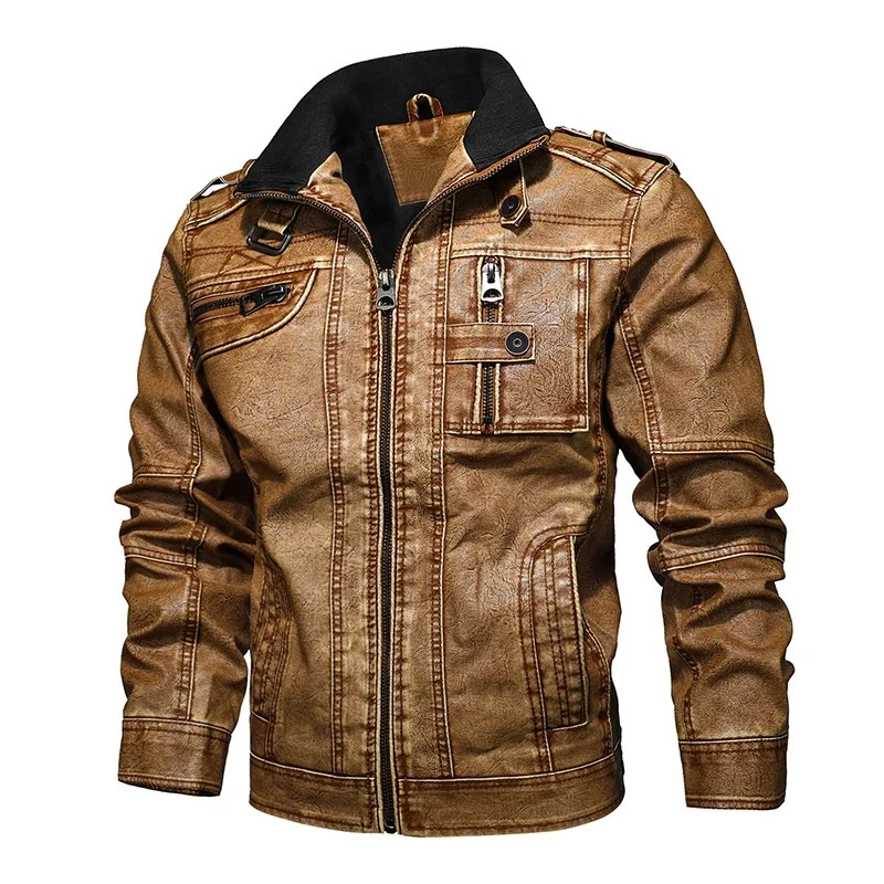 

Men's casual leather three-dimensional fashion comfortable