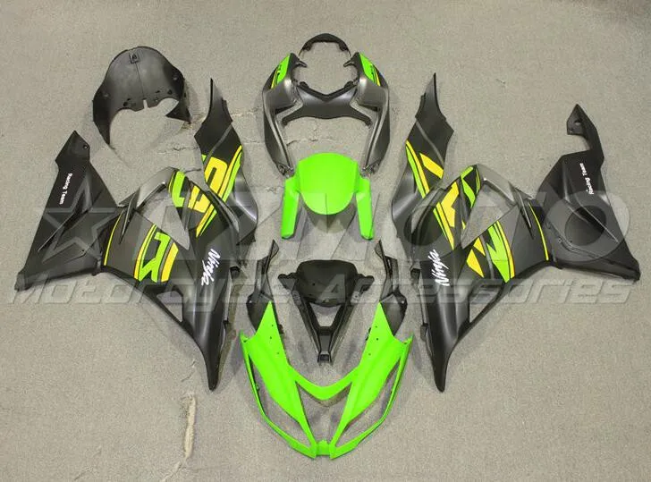 

Литьевая пресс-форма, новый комплект обтекателей из АБС-пластика для kawasaki Ninja ZX-6R ZX6R 2013 2014 2015 2016 2017 2018, набор обтекателей матового цвета для ку...