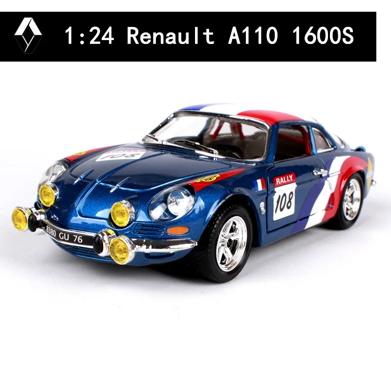 1600S Bburago 1:24 1961 Porsche 356B модель автомобиля из сплава, модель автомобиля, украшение автомобиля, коллекция, Подарочная игрушка - Цвет: 1600S