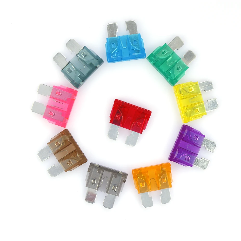 10 шт./упак. автомобильный предохранитель среднего размера с пластиковой коробкой
