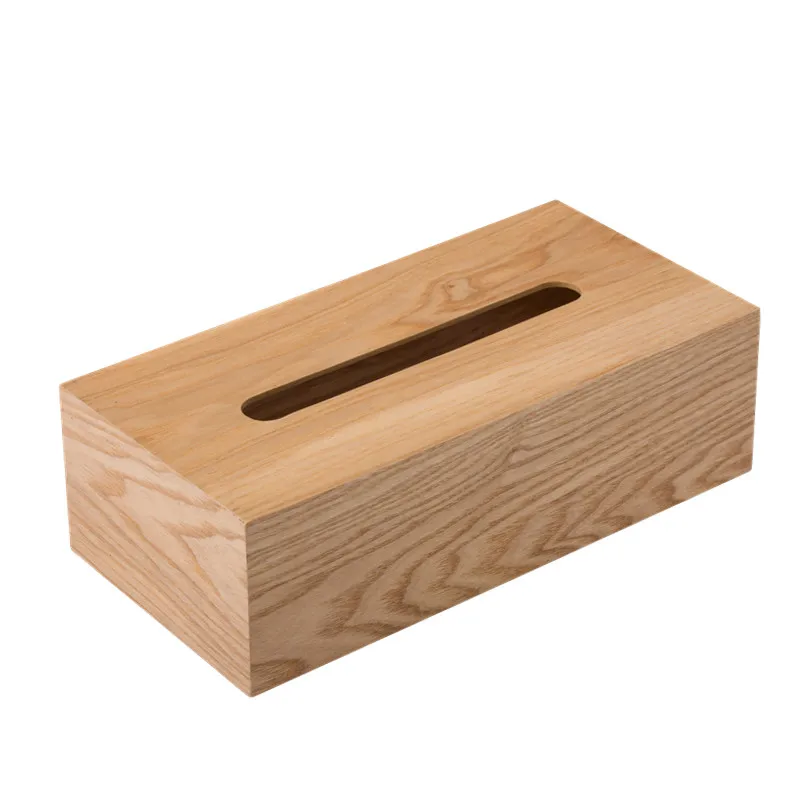 Скандинавская деревянная коробка для салфеток домашний журнальный столик