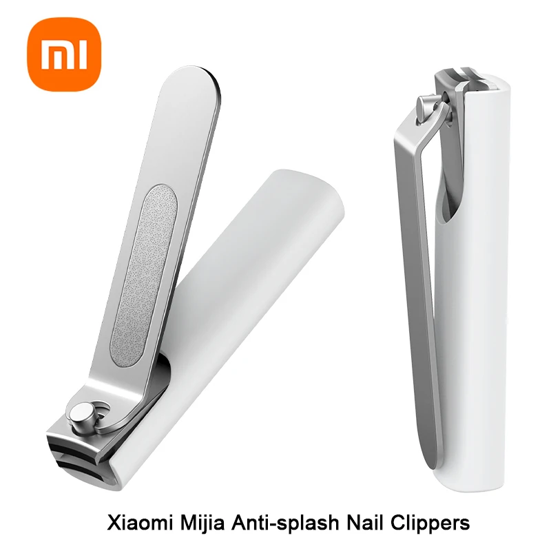 Машинка для стрижки ногтей Xiaomi Mijia триммер из нержавеющей стали с крышкой от