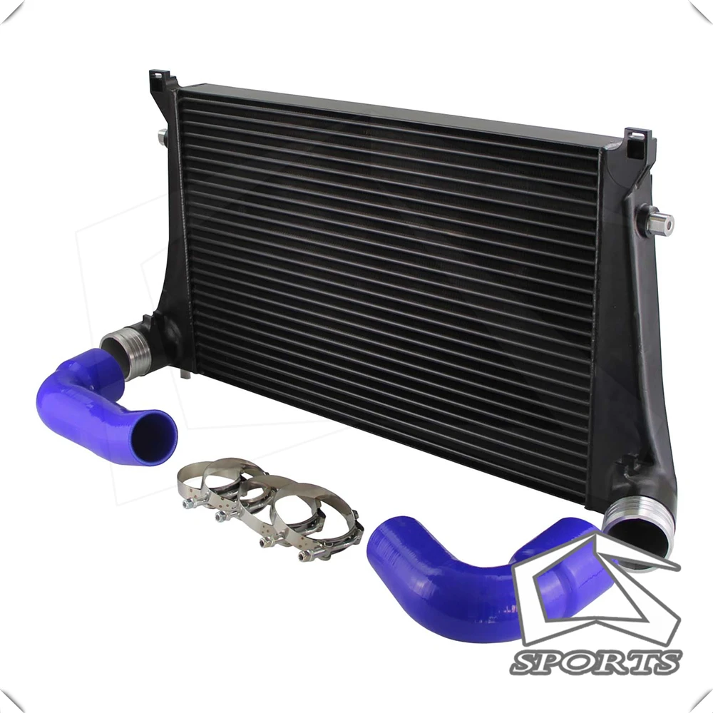 

73MM Competition Intercooler Fit For MK7 GTI Golf R VAG 1.8T 2.0T 8V A3 S3 Inlets