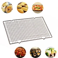 stainless steel nonstick cooling rack fits baking pan heavy duty oven safe for roasting cooking grilling 28x25 5cm 1pc
