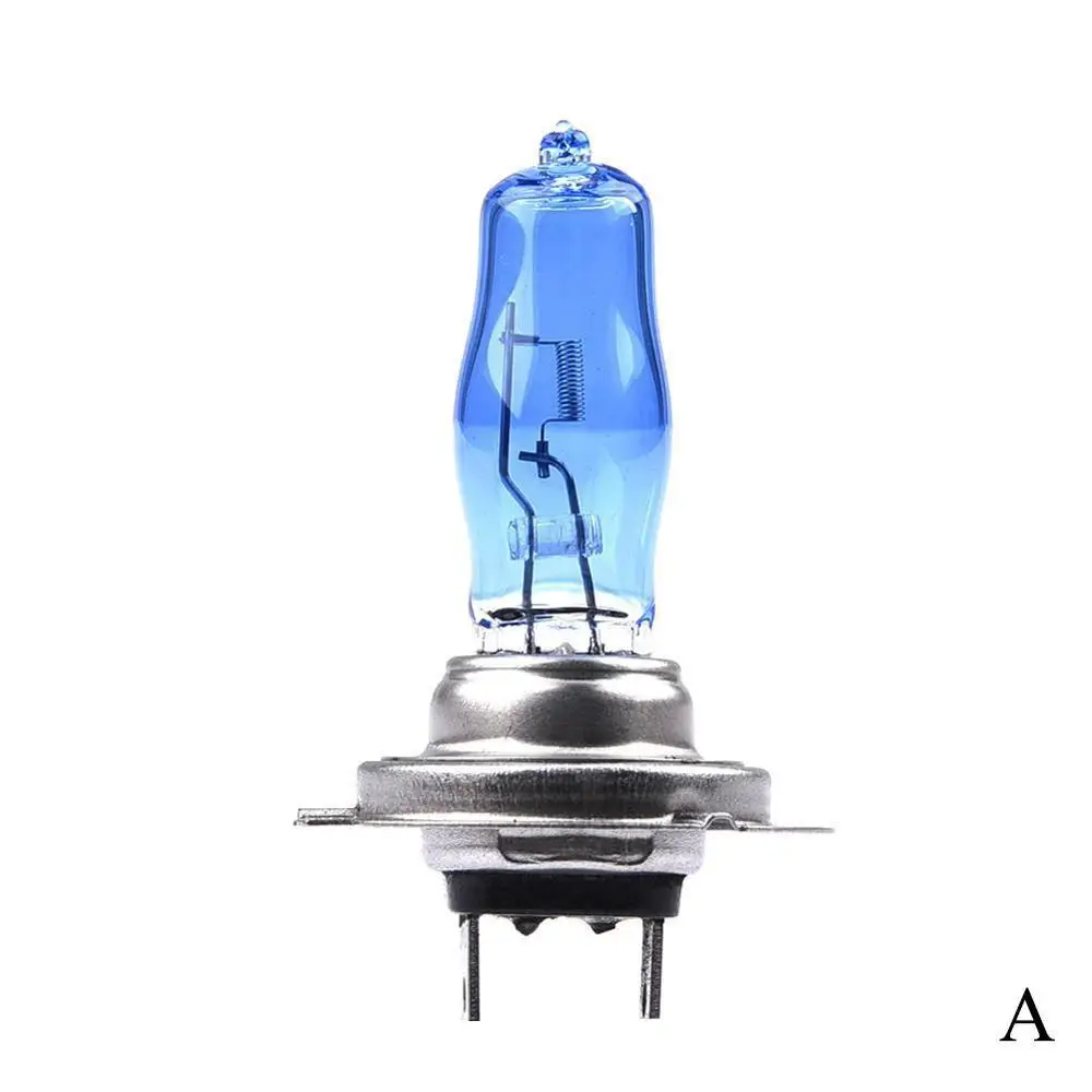 H7 Авто галогенная лампа 55 Вт 100 H1 H3 H4 H7 H15 авто галогенная Грушевый Nebel Lichter 12V 6000K 3000K Scheinwerfer лампе - Испускаемый цвет: H7