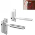 Автоматический Дверной доводчик из нержавеющей стали, регулируемый Автоматический Дверной доводчик с поверхностным креплением, подпружиненный для автоматического закрытия