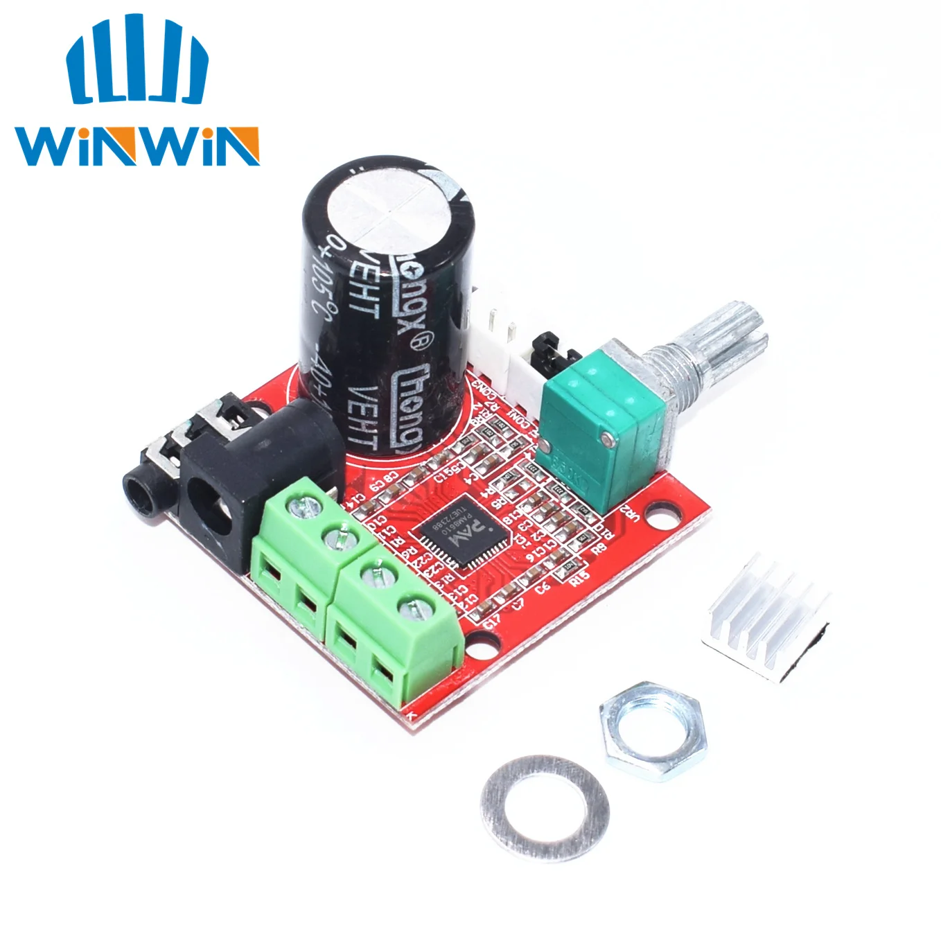 D83 10 шт. 12 В мини Hi Fi PAM8610 аудио стерео усилитель плата 2X10W двухканальный D