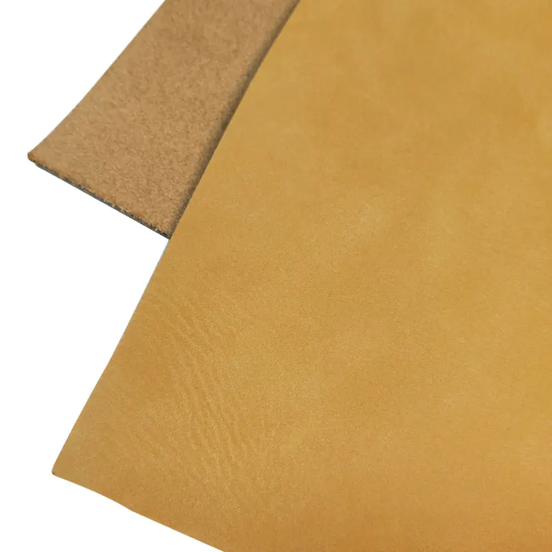 

5OZ Frosted Cowhide Leather Fabrics Brown First Layer Material 2mm Thick Leather craft Piece for Belt Wallet Bag Shoes Sofa