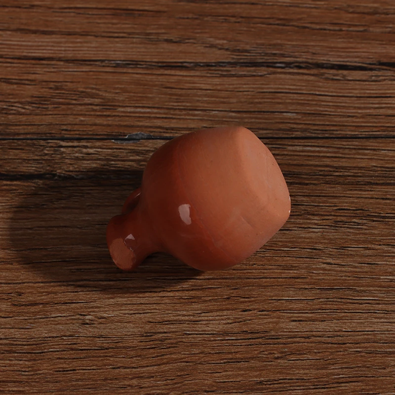 

New Dollhouse 1:12 Mini Ceramic Pot DIY Handmade Doll House Kitchen Ceramic Ornament Decora vase