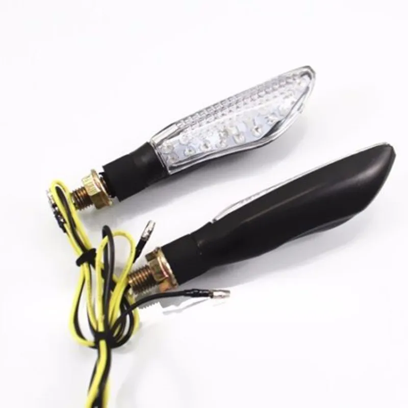 

Мотоцикл 10 мм LED поворотники мигалка янтарный индикатор для Harley Kawasaki Suzuki Honda Yamaha Cruiser Bobber скутер