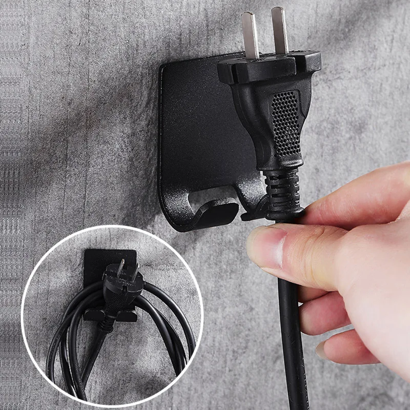 Универсальная настенная алюминиевая вешалка для сушки волос ванной комнаты