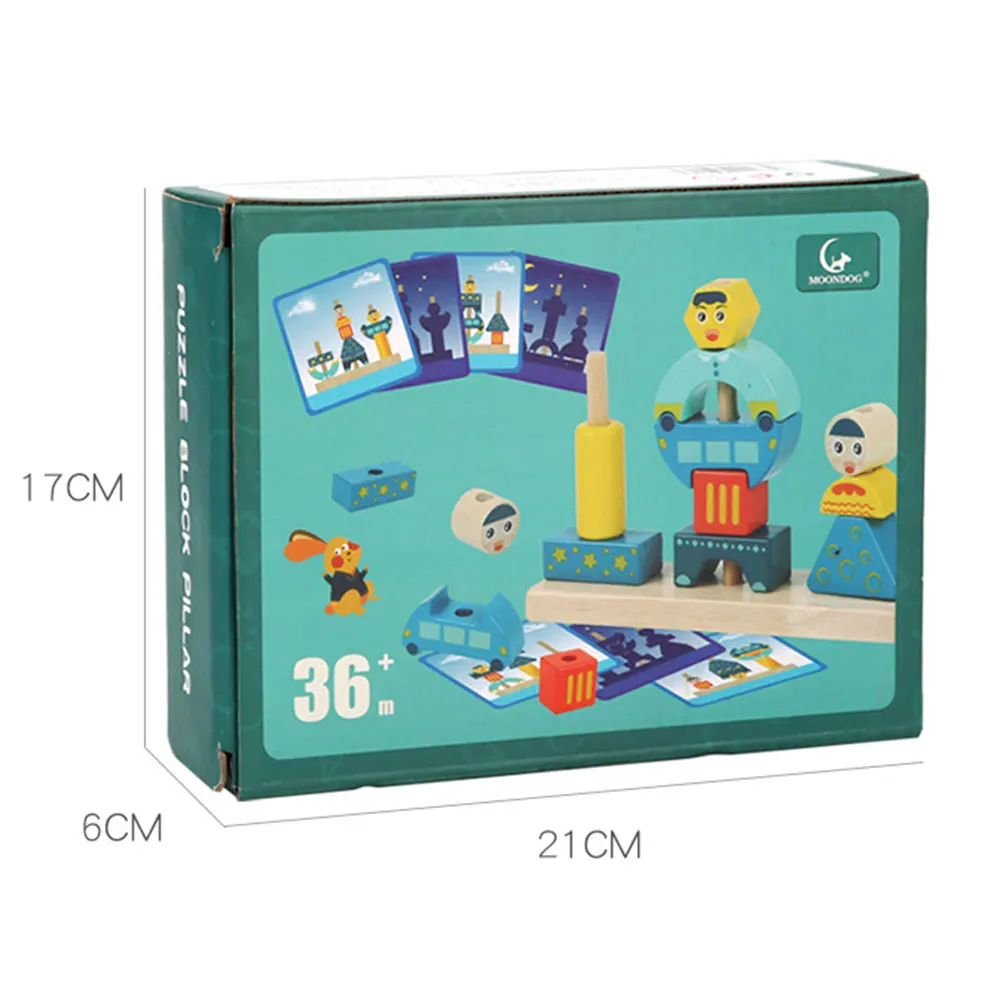 

Children's Building Blocks Toy DIY Stacking High Building Blocks Kids Assembling Building Blocks Toys for Kids Early Education