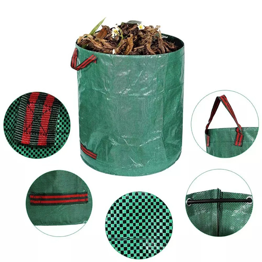 

120-500L Gartenabfallbeutel Yard Fallen Leaf Collection Container Bags