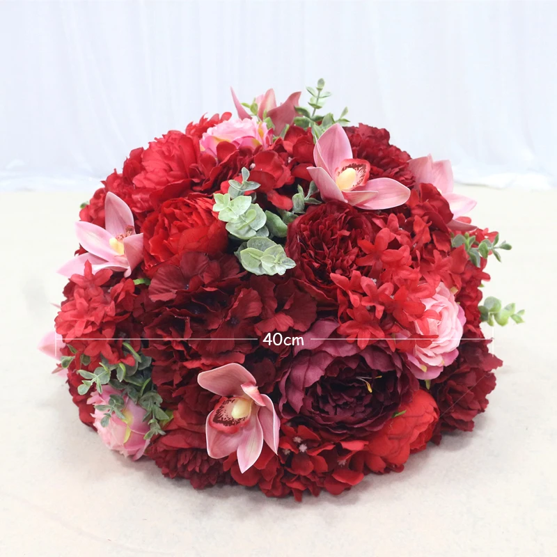 

Customize Backdrop Wedding Artificial Garland Arrangement Frame Background Decoration Flower Ball Arch Home Party Decor