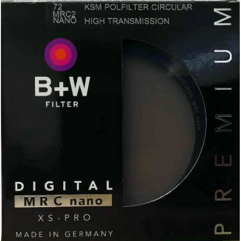 

B+W CPL 67mm_82mm KSM Digital XS-PRO MRC Nano Haze Filter Polarizer/Polarizing