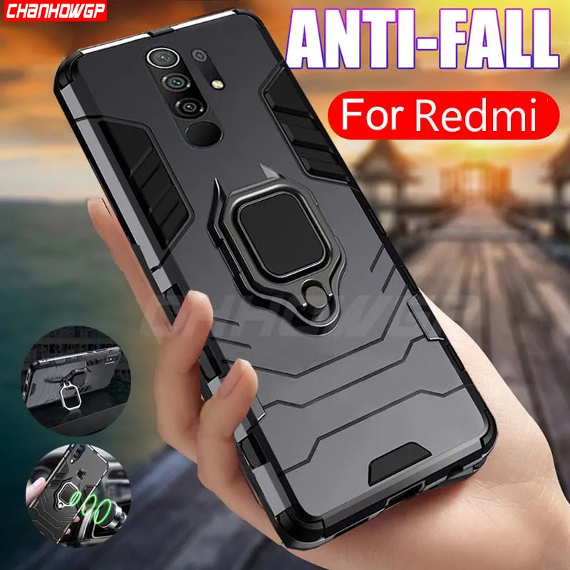 Противоударный бронированный чехол для Xiaomi Redmi Note 9S 9 Pro Max 8T 8 7 9A 9C 8A 7A 10X Mi 10 Lite CC9 Mi9 SE