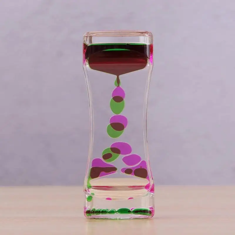 

Two-color Beautiful Waist Oil Leakage Dynamic Oil Drop Decompression Toy Toy Y5B9