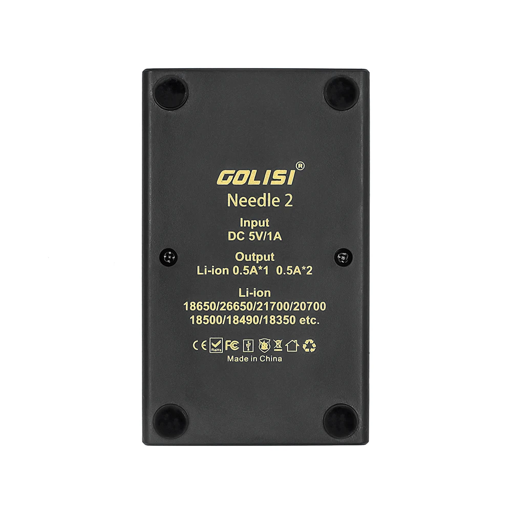Зарядное устройство Golisi Needle 2 зарядное с разъемами usb кабелем питания 5 В 1 А для