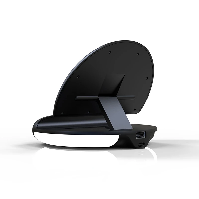 

Multifunctional Wireless Charger Bedside Lamp Wireless Charger And Clock Alarm