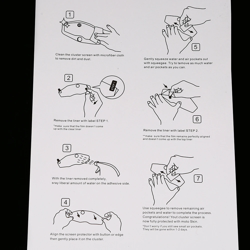 2 комплекта наклейка на спидометр мотоцикла POSSBAY защитная пленка от царапин для KTM