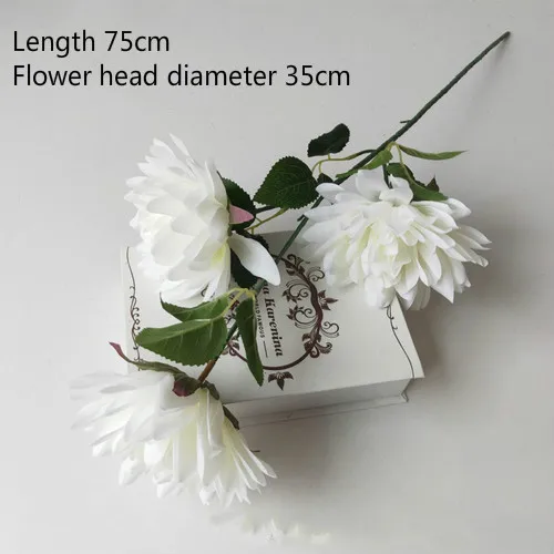 Белый искусственный шёлковый пион роза Гортензия свадебный букет свадьба день