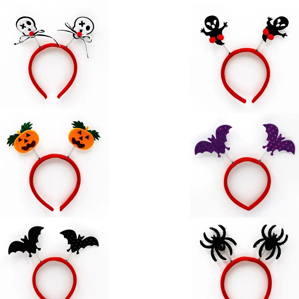 Украшения к Хэллоуину повязка на голову с обручем для волос головной убор костюм