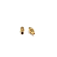 1pc new smb male plug connector crimp with for rg316rg174lmr100 straight goldplated open window wholesale