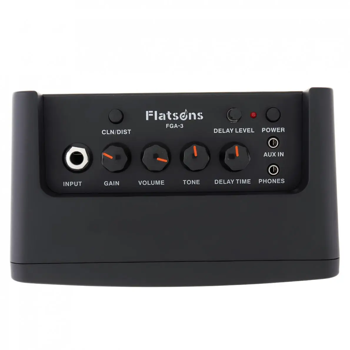 

Mini Guitar Amplifier Built-in Analog Delay 2 Channels Clean Distortion