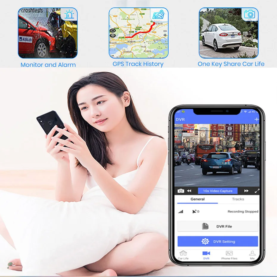 Автомобильный видеорегистратор-зеркало заднего вида 12 дюймов IPS 4G Android 8 1