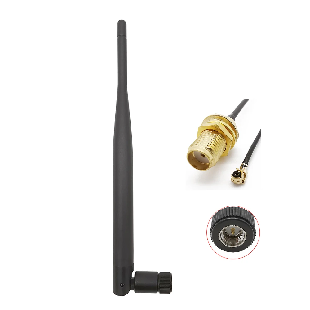 1 комплект 868 МГц 5 дБи антенна SMA штекер разъем Omni 868 МГц антенна + 15 см IPX на SMA 1,13 Кабель для усилителя ретранслятора сигнала