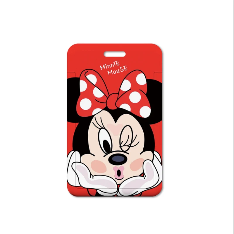 Брелок для ключей с героями мультфильмов Диснея подвесной шнурок Микки и Минни