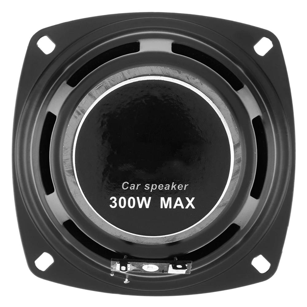 1x 4'' 4 Ohm 300W Car Coaxial Speaker Vehicle Door Auto Audio Music Stereo Full Range Frequency Hifi Speakers |