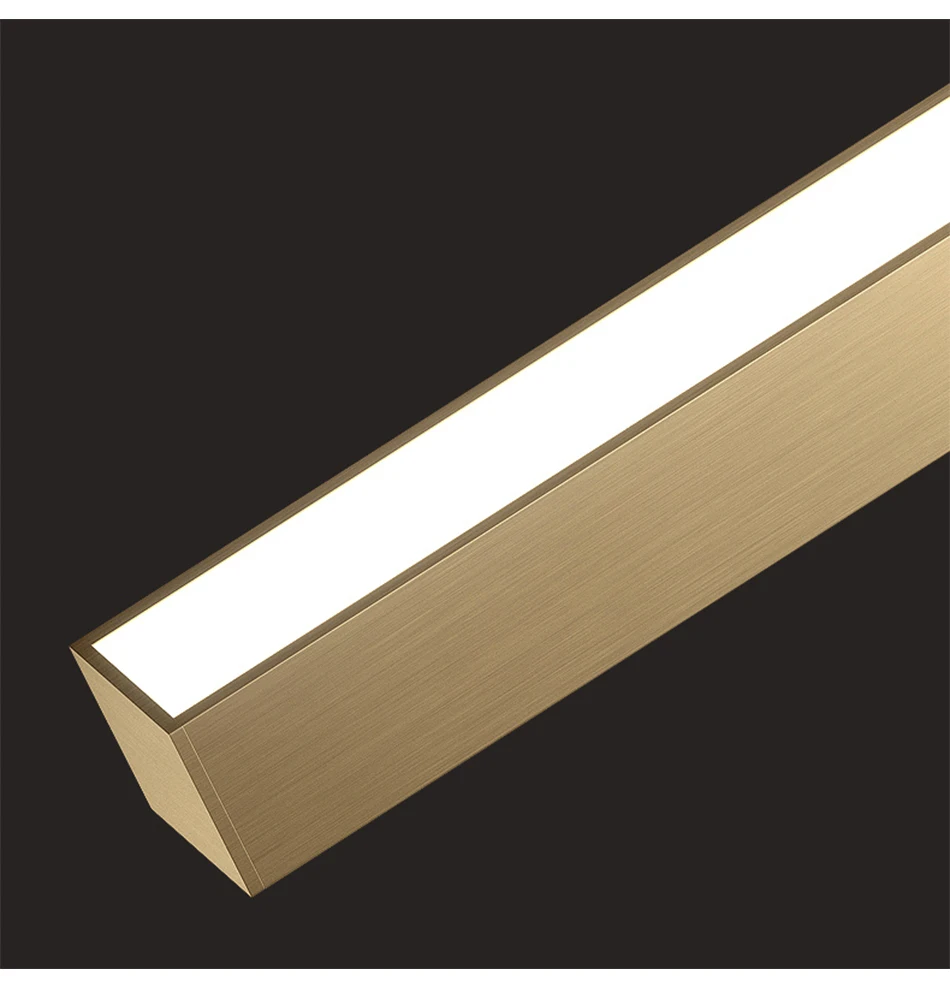 New Modern LED Chandelier Lighting Brief Gold Home Decoration Hanglamp Living Dining Room Light Fixtures Kitchen Island Lamp