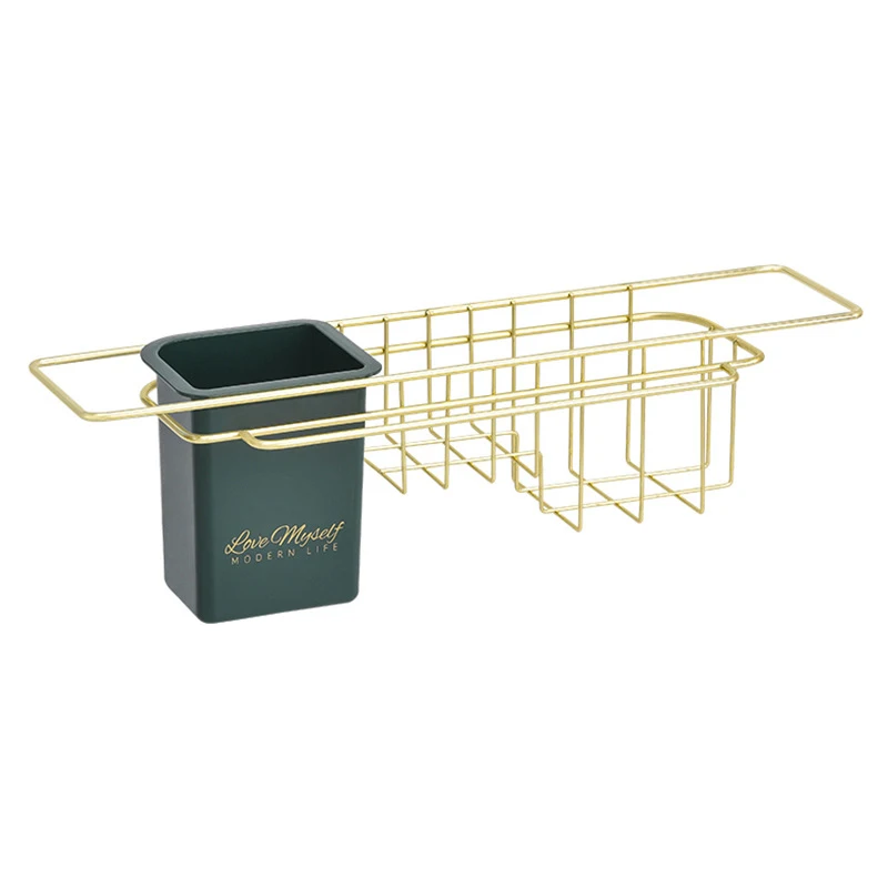 

Convenience Sink Storage Rack Home Kitchen Sink Organizer Sponge Soap Scrubber Dishcloth Hanger For Kitchen MD7