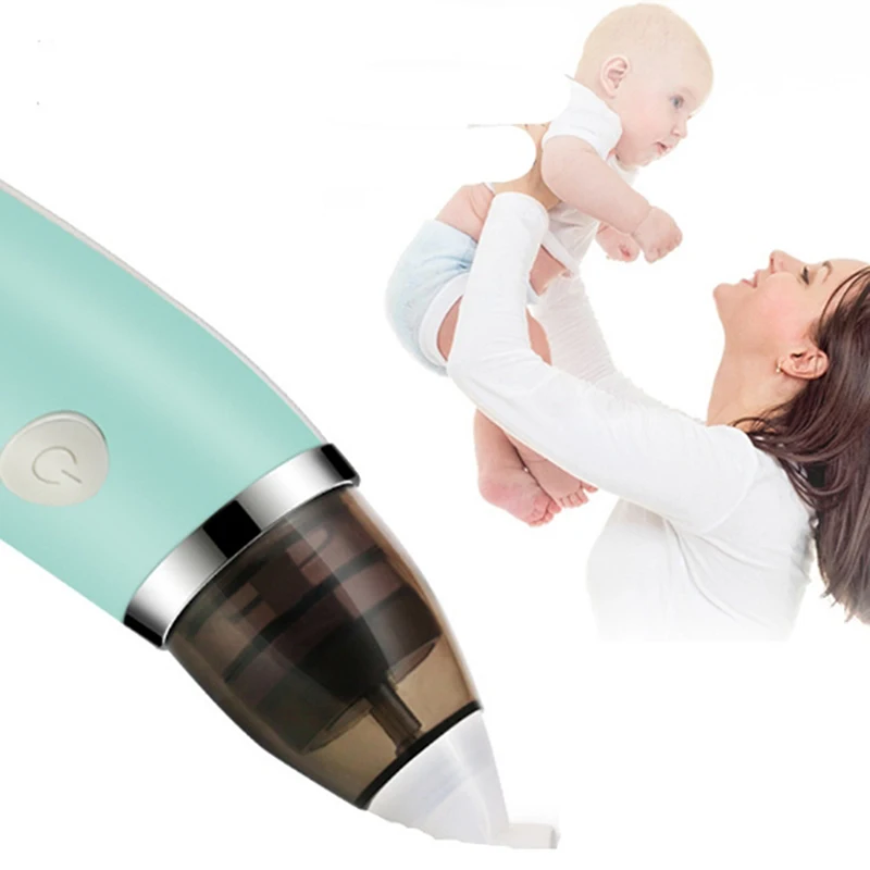 Aspirador Nasal el&eacute;ctrico para beb&eacute;, limpiador de nariz con ventosa para el cuidado del beb&eacute; reci&eacute;n nacido, equipo de corte seguro e higi&eacute;nico-1