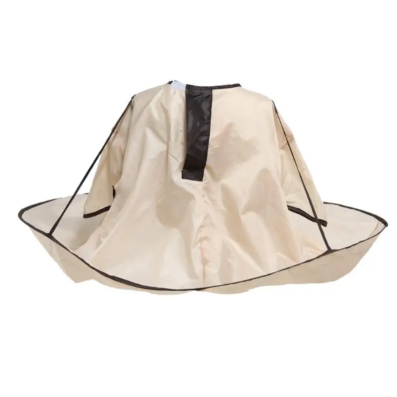 Водонепроницаемый для взрослых стрижки волос раза накидка зонтик