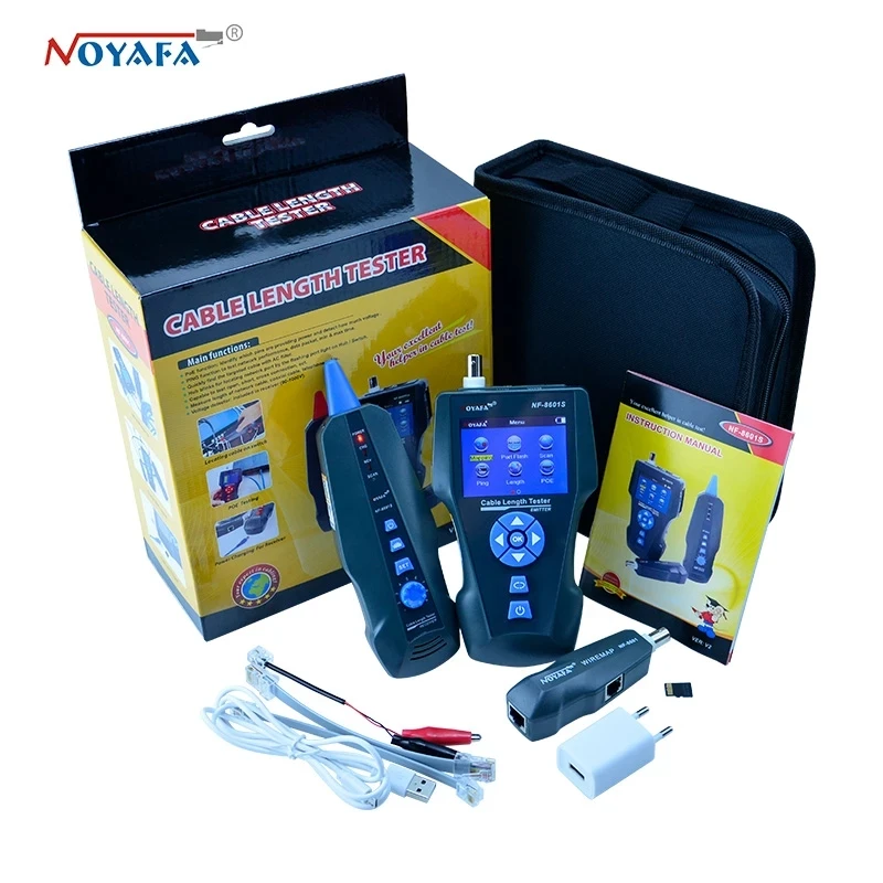Тестер длины кабеля NF 8601S кабельный тестер с функцией рефлектометра сетевого