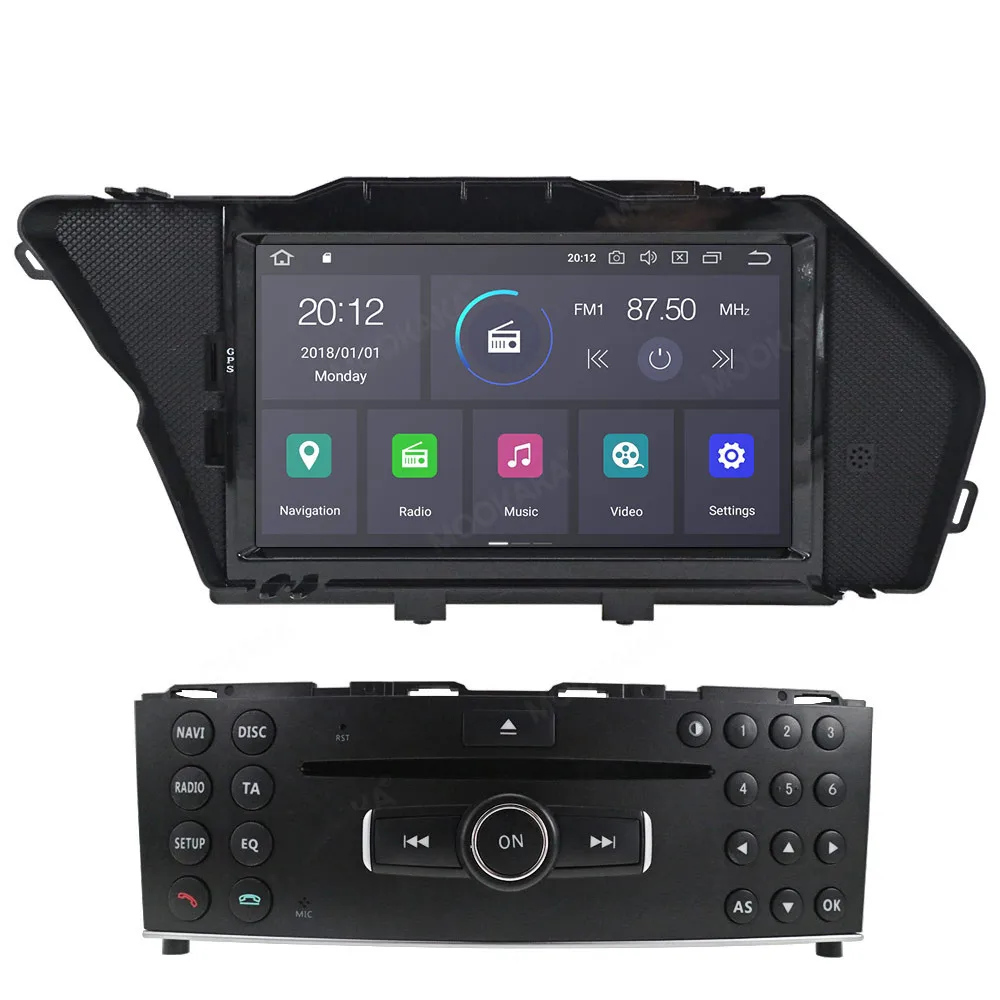 Автомагнитола на Android 10 0 4 + 64 ГБ GPS навигация для Mercedes Benz GLK X204 GLK300 GLK350