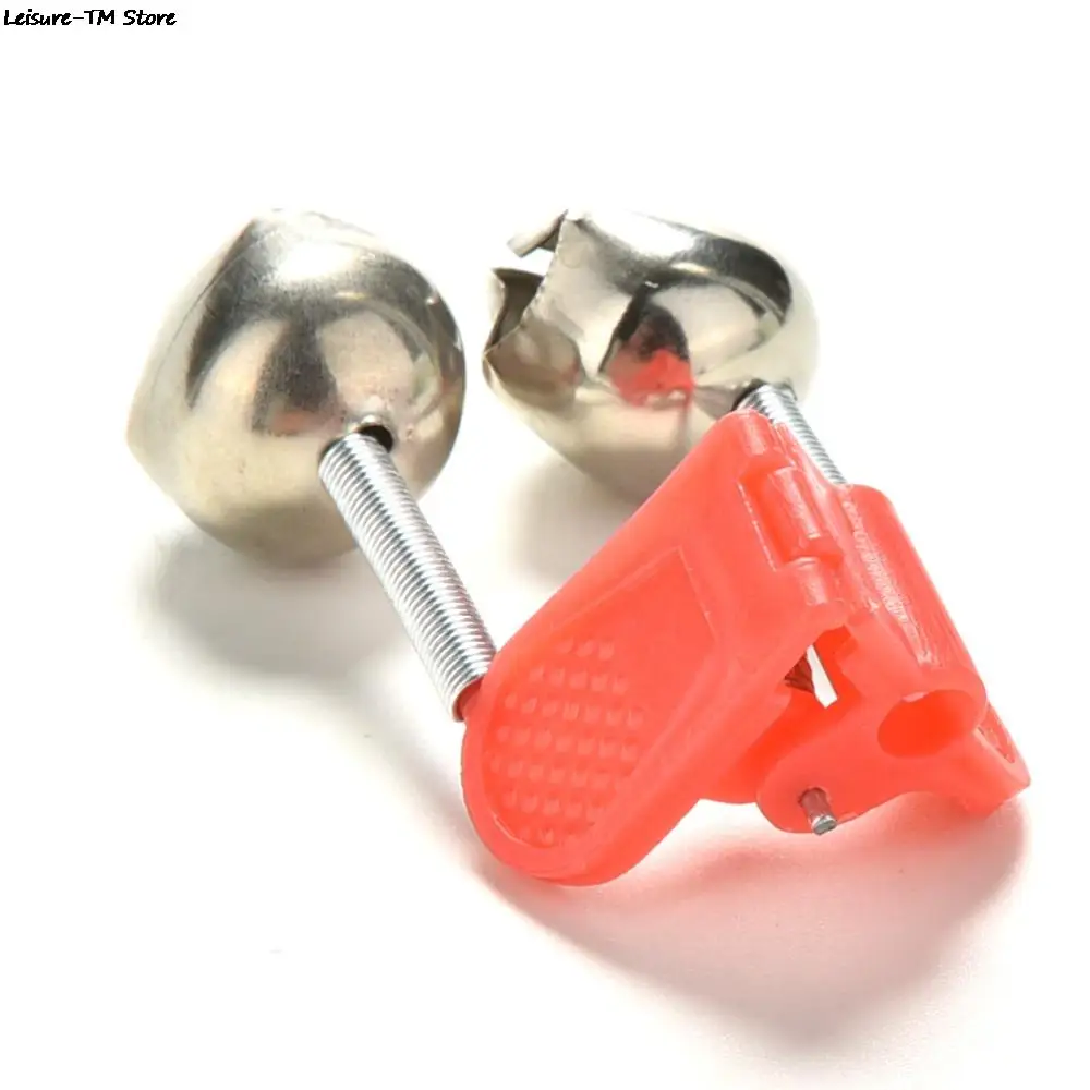 20 шт. Горячая продажа Красный Рыболовный пластиковый зажим двойной Удочка укуса