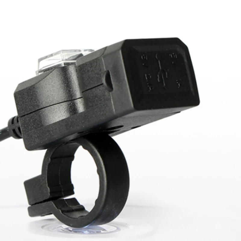 Новый-двойной Usb порт водонепроницаемый мотоцикл руль зарядное устройство