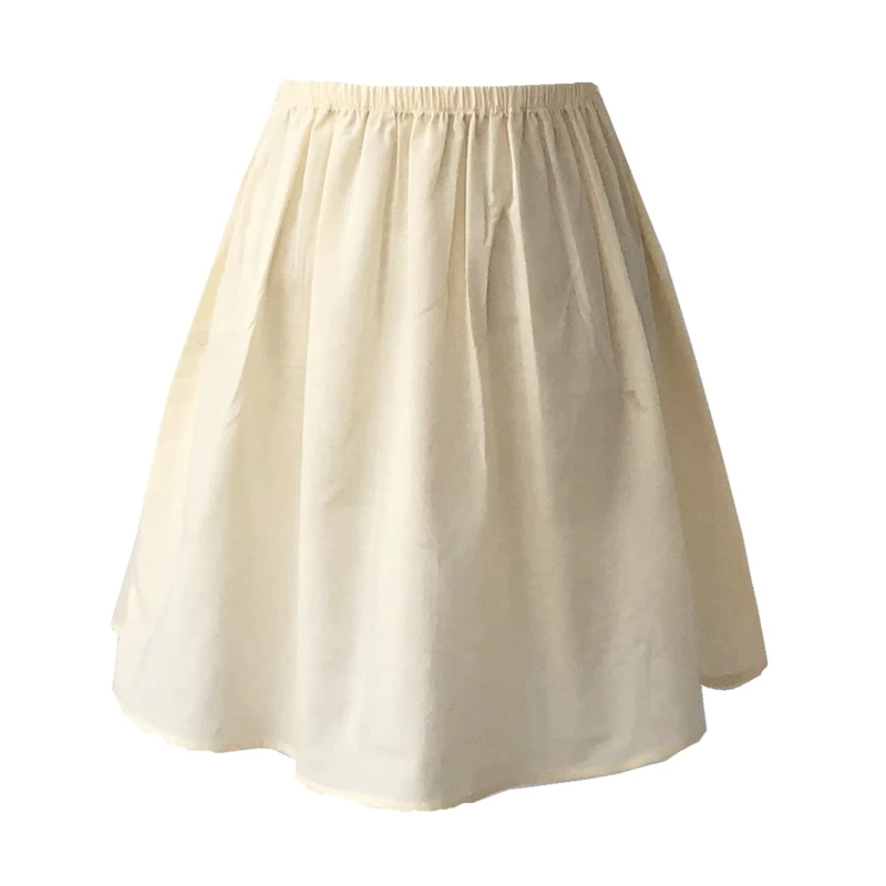 Платье комбинация женское однотонное из чистого хлопка пикантное нижнее белье