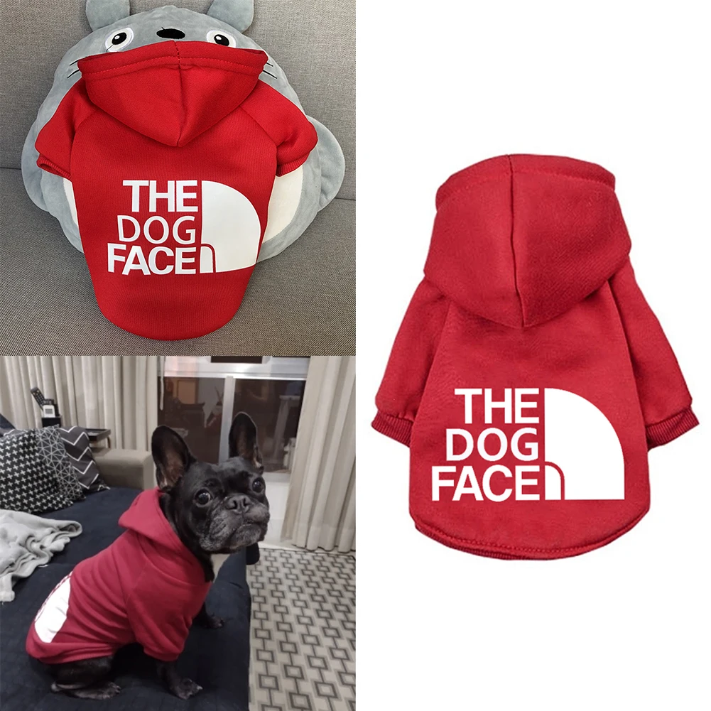 

Модная толстовка с капюшоном для милой собаки, зимняя теплая одежда для собаки, пальто для собаки, куртка, хлопковая одежда для французского...
