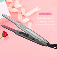 2 in 1 hair straightener curling ceramic flat iron board hair decorative caring accessories for hairdressing styling