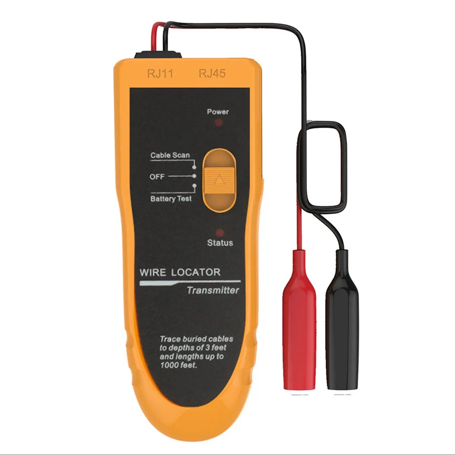 Подземный Кабель KOLSOL F02 локатор проводов трекер Lan с наушниками лучше чем NF816