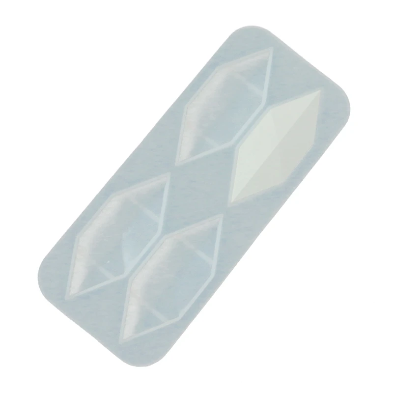 Новый 4 отверстия Алмазный дизайн стены кирпича силиконовые формы бетонной