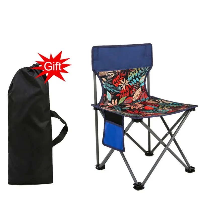 Новый открытый ультра светильник складной стул для рыбалки Кемпинг Туризм